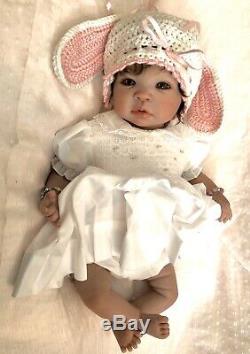 Reborn Vinyl Baby Girl Shyann Sculpt by Aleina Peterson Beautiful Baby