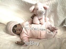 Reborn Vinyl Baby Girl Shyann Sculpt by Aleina Peterson Beautiful Baby