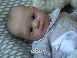 Reborn Yael by Gudrun Legler painted by Heaven's Breath Nursery Babies