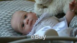 Reborn Yael by Gudrun Legler painted by Heaven's Breath Nursery Babies