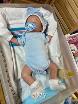 Reborn baby 0-3 bountiful baby meg reborned as a boy therapy doll 20 art doll