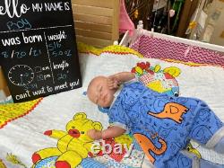 Reborn baby 0-3 bountiful baby meg reborned as a boy therapy doll 20 art doll