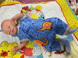 Reborn baby 0-3 bountiful baby meg reborned as a boy therapy doll 20 art doll