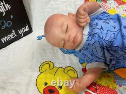 Reborn baby 0-3 bountiful baby meg reborned as a boy therapy doll 20 art doll