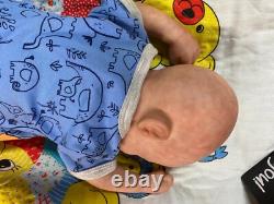 Reborn baby 0-3 bountiful baby meg reborned as a boy therapy doll 20 art doll