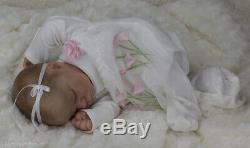 Reborn baby / Art doll from Realborn Lavender Asleep sculpt
