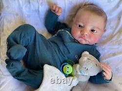 Reborn baby Boy, 17 inch full limbs. Reborn by me