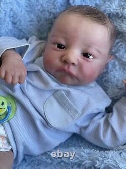 Reborn baby Boy, 17 inch full limbs. Reborn by me