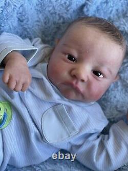 Reborn baby Boy, 17 inch full limbs. Reborn by me