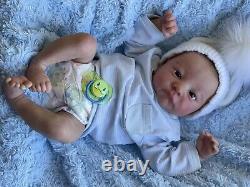 Reborn baby Boy, 17 inch full limbs. Reborn by me