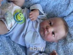 Reborn baby Boy, 17 inch full limbs. Reborn by me