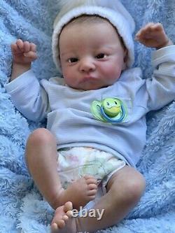 Reborn baby Boy, 17 inch full limbs. Reborn by me