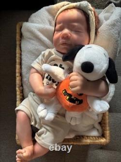 Reborn baby Doll Louis Asleep by Bountiful Baby