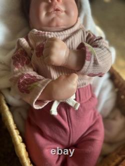 Reborn baby Doll Louis Asleep by Bountiful Baby