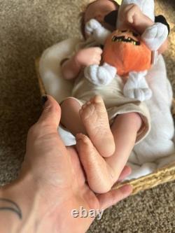 Reborn baby Doll Louis Asleep by Bountiful Baby