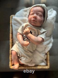 Reborn baby Doll Louis Asleep by Bountiful Baby