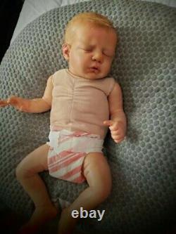 Reborn baby. Extremely realistic. Vinyl head and limbs, cloth body. Ll