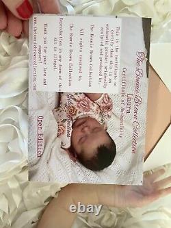 Reborn baby Laura by Bonnie Brown WithCOA