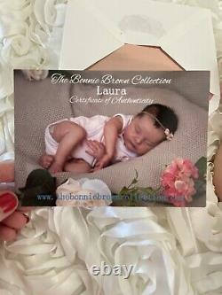 Reborn baby Laura by Bonnie Brown WithCOA