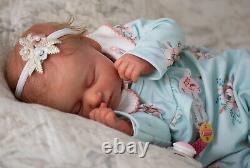 Reborn baby Realborn Marnie Sleeping (prompt delivery)