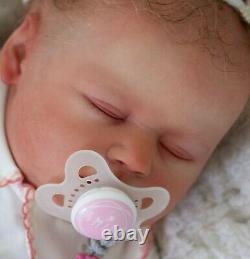 Reborn baby Realborn Marnie Sleeping (prompt delivery)