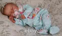 Reborn baby Realborn Marnie Sleeping (prompt delivery)