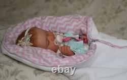 Reborn baby Realborn Marnie Sleeping (prompt delivery)