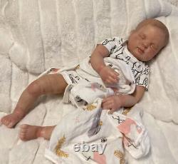 Reborn baby Rose by Donna RuBert 19 By Bountiful Baby Reborn Baby 4.5lbs