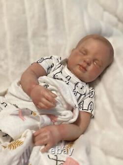 Reborn baby Rose by Donna RuBert 19 By Bountiful Baby Reborn Baby 4.5lbs