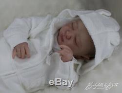 Reborn baby / art doll from the Realborn Logan Sleeping sculpt