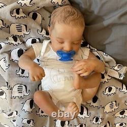 Reborn baby boy doll Levi! Magnetic And Realistic, accessories included