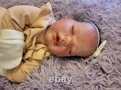 Reborn baby doll Alexis by cassie brace
