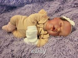 Reborn baby doll Alexis by cassie brace