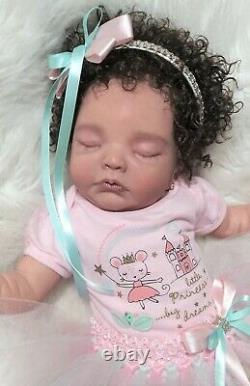 Reborn baby doll Avery 20 AA multiracial, Ready to go home