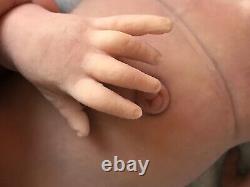 Reborn baby doll Luke full body silicone Boy weighted newborn Box Opening