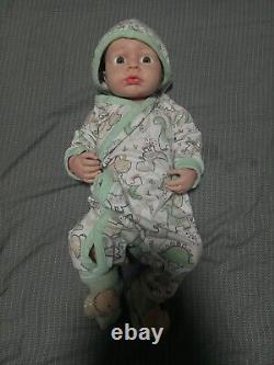 Reborn baby doll full body silicone