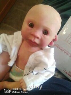 Reborn baby doll full body silicone boy