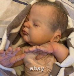 Reborn baby doll sculpt Ylenia reborn by artist Kelly Campbell