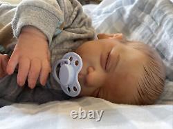 Reborn baby dolls Boy Doll Hand painted With Accessories And Magnetic Pacifier