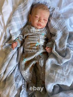 Reborn baby dolls Boy Doll Hand painted With Accessories And Magnetic Pacifier