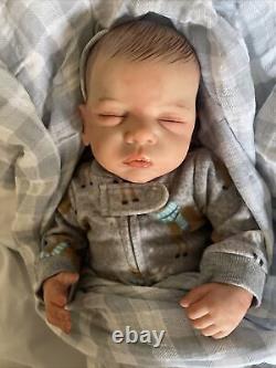 Reborn baby dolls Boy Doll Hand painted With Accessories And Magnetic Pacifier
