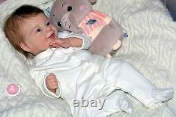 Reborn baby dolls Sunny made Limited sold out kit Sunny by Joanna Kazmierczak
