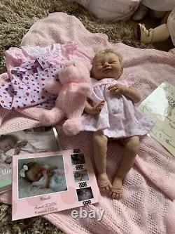 Reborn baby dolls full body silicone girl Miracle
