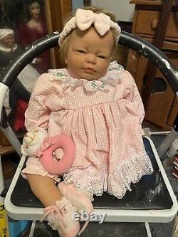 Reborn baby dolls preowned Partial silicone doll