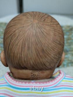 Reborn baby girl. Ethnic, African American, Bi racial. 23 inches