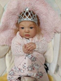 Reborn baby girl doll Shyann, beautyfully girl