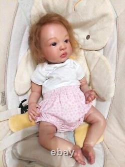 Reborn baby girl doll Shyann, beautyfully girl