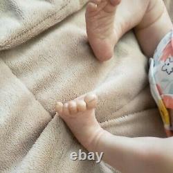 Reborn baby girl sleeping