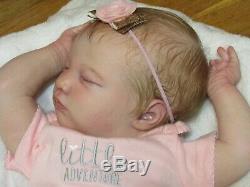 Reborn baby, realborn laila asleep, realistic baby, SO SWEET