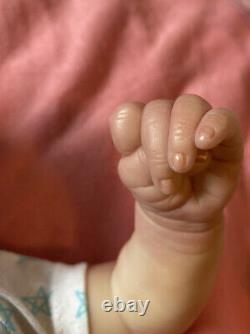 Reborn baby skya asleep